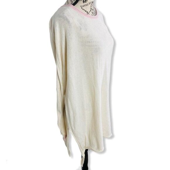 Cloth by Design cotton scoop neck oversized beige - Picture 2 of 5